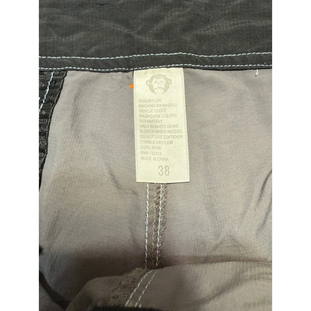 Howler Bros Horizon Hybrid Shorts Mens 38 Gray Nylon Fishing Board Shorts
